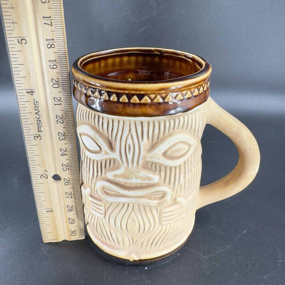 Paul Marshall PMP Tiki Mug Cup Hawaiian Ceramic Tiki Cup Made in Japan Vintage - Picture 3 of 13